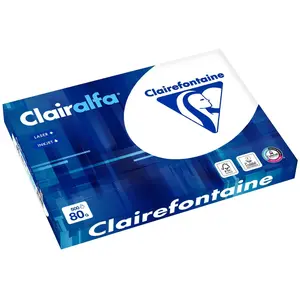Clairefontaine, Kopierpapier, Clairalfa (A3, 500 Blätter, 80 g/m²) günstig