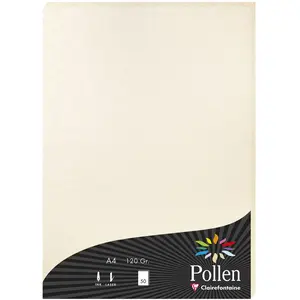 Blatt Clairefontaine Pollen (x50) 210x297 mm günstig