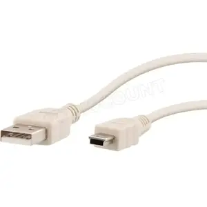 T'nB CABLE USB 2.0 TYPE A - MINI B M/M 1M (BLANC) (1 m, USB 2.0), USB Kabel günstig