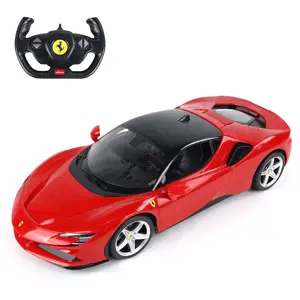 Ferngesteuertes Auto Ferrari SF90 Stradale 1/14 Schwarz RC Prestige 095615