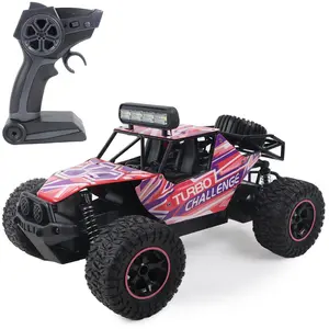 Ferngesteuertes Auto TURBO CHALLENGE 1/14-098458 Rosa Metall Offroad R...