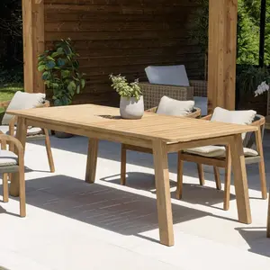 MACABANE CELESTIN - Table à manger de jardin en acacia 200x95cm CELESTIN günstig
