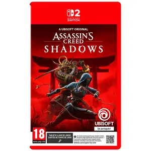Nintendo Games Switch 2 Assassin´s Creed Shadows Game Key Card