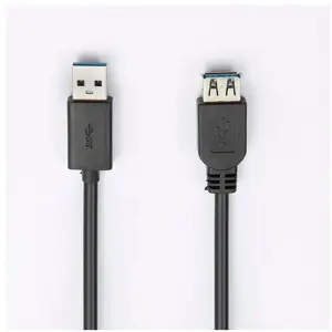 D2 Diffusion Rallonge USB 3.0 - 2m USB A m le / USB A femelle Coloris noir (2 m), USB Kabel günstig