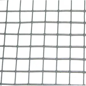 Grauer geschweißter Tierzaun, H.0,5 x B.10 m, Maschenweite H.12 x B.12,7 mm günstig