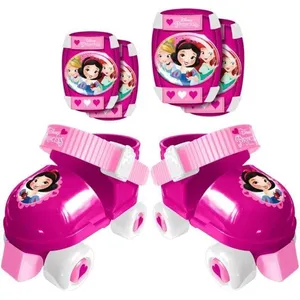 Stamp Rollschuhe PRINCESSES mit Schutz-Pads, einstellbare Größe 23/27 günstig