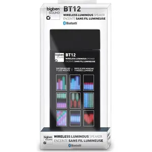 Bigben Connected BT12, Bluetooth Lautsprecher, Schwarz günstig