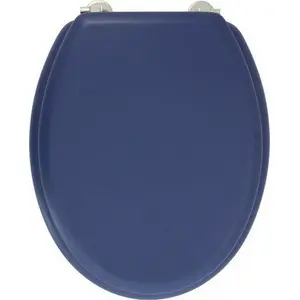 GELCO DESIGN Dolce WC-Sitz Edelstahlscharniere Formholz Marineblau günstig