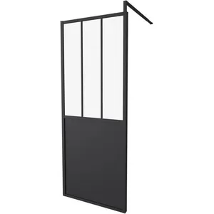 gelco Festwand 80X200 Industrieller Stil Schwarz günstig