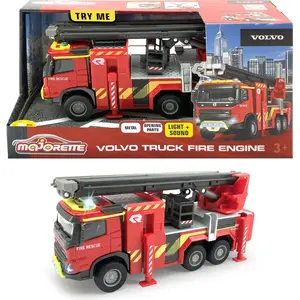 Majorette Grand Series Gs Volvo Feuerwehrauto Licht Und Sound 19 Cm One Size