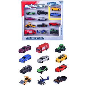Majorette Street Cars 12 pieces Value Pack