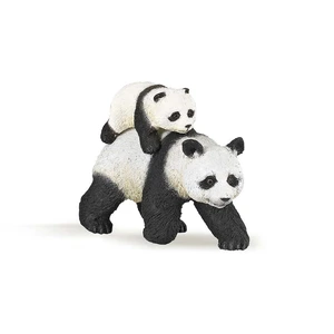 Papo Panda Mit Jungtier, 3 Jahr(e), Wild animal kingdom, Schwarz, Weiß...