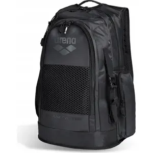 arena Rucksack All Set 45L Backpack für Schwimmer, Farbe:Schwarz