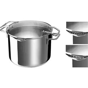 BEKA Emporo, 7,6 l, Edelstahl, Edelstahl, Keramik, Gas, Halogen, Induktion, Versiegelte Platte, Edelstahl, Edelstahl