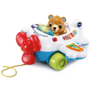 Vtech Pilot Lolo Kinder Drag Flugzeug Spanische Version