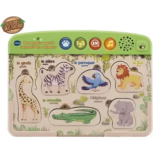 Lernspiele mein erstes interaktives Puzzle Tiere Vtech Electronics Eur...