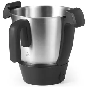 KitchenChef BOL.NAT-THERMO-NATURAMIX, Schüssel, Schwarz, Edelstahl, Ed...