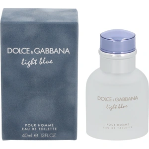 Dolce&Gabbana Light Blue Pour Homme, Männer, 40 ml, Nicht nachfüllbare...