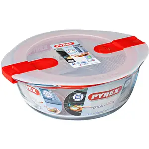 Runder Behälter mit Deckel   PYREX   1451018   20 x 18 cm   1,1 l   Ko...