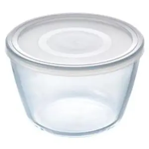 Pyrex Auflauff.m/D rd Pyr/Kst 1.6L, Auflaufform, Weiss günstig