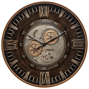 Atmosphera Créateur d'intérieur Wanduhr Uhr im Retro-Stil mit sichtbar... günstig