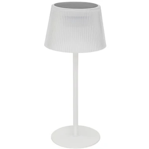 Atmosphera Outdoor Tischlampe Solar LED: Weiße dekorative Solartischle...
