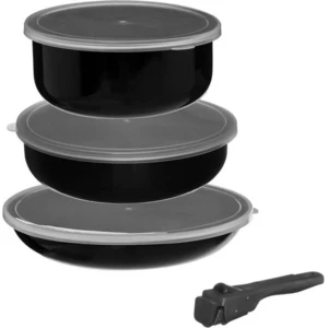 Five Kochtopf mit Deckel und abnehmbarem Griff - 7 Teile