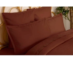 Atmosphera Bettbezug 1-Personen 140x200 cm aus 100% Baumwolle in Terra... günstig