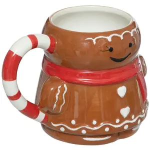 Atmosphera, Tasse, Becher - Weihnachten - Lebkuchen - Festlich (300 ml)