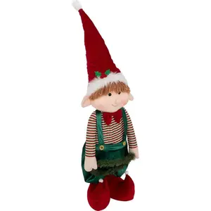 Teleskop-Weihnachtswichtel "Filou", Höhe 165 cm