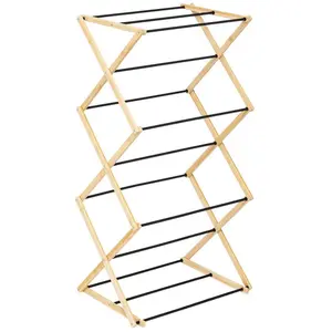 Faltbarer akkordeon-wäscheständer 106x56cm - 5 five simply smart günstig