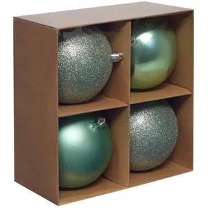 Atmosphera, Christbaumschmuck, Zestaw bombek choinkowych, Ø 10 cm, 4 s...