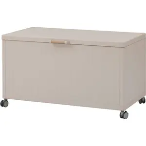 HESPERIDE Aufbewahrungskiste edenio in lehmoptik, 670 l, 141,6 x 72 x 78 cm, aus aluminium - Hespéride günstig