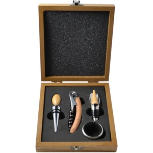 Secret de Gourmet Sommelier-Geschenkset - 4-teiliges Barzubehör Set in...