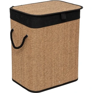 5five Bambus Wäschekorb 60 L - Großer Wäschekorb aus Naturmaterial für... günstig