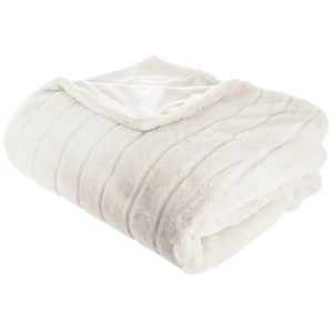HomeMaison Atmosphera Decke: Manoir Fellplaid, 100% Polyester, kuschel... günstig