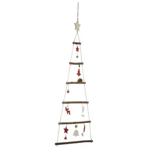 Atmosphera Créateur d'intérieur Künstlicher Weihnachtsbaum Weihnachtsbaum zum Aufhängen, 83 cm, künstlich