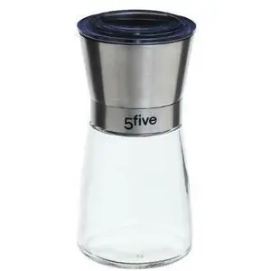 Secret de Gourmet Spices Grinder, Pfeffermühle + Salzmühle, Silber