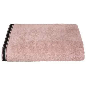 5five Badehandtuch 100x150 cm aus 550g/m² Baumwolle rosa, saugstarkes ... günstig