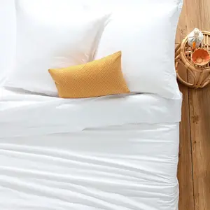 ATMOSPHERA 5five Bettbezug 1 Teilig Weiß 140x200 cm für Ihre Bettwäsche Kollektion, hochwertiger Bezug aus weichem Stoff günstig