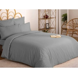 Atmosphera Baumwoll-Flachlaken 240x290 cm für 2 Personen in Grau, Bett... günstig