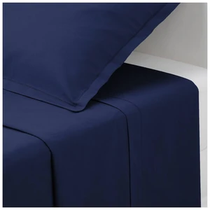 Atmosphera Bettlaken Home-Textilien: 180 x 290 cm dunkelblaues Spannbe... günstig