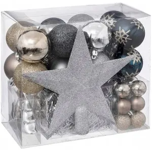 Atmosphera, Christbaumschmuck, Zestaw ozdób  wi tecznych w ró nych kol...