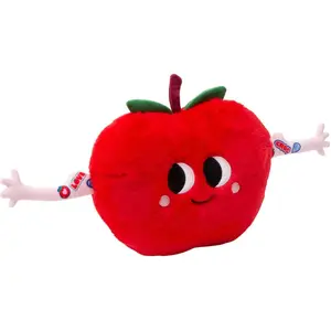 Plüsch cha cha pop apfel 18x5x28 cm - Atmosphera créateur d'intérieur