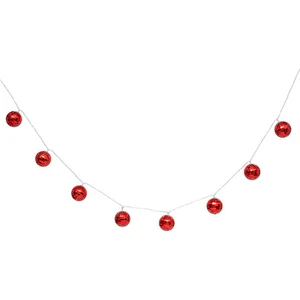 Atmosphera Discokugel LED-Girlande, 10 warmweiße LEDs, 165 cm Länge fü...