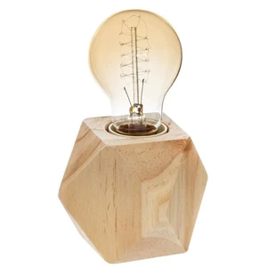 Atmosphera 83797 E27 Tischlampe Aus Holz günstig