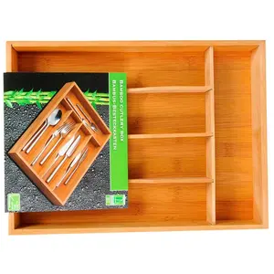 5 Five Bambus Besteckkasten 35x25 Cm
