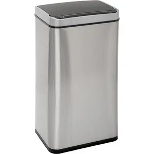 FIVE Mülleimer, automatisiert, 40 L, Edelstahl, silbern günstig