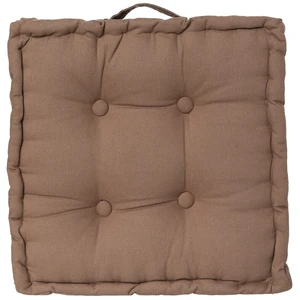 Atmosphera Sitzkissen Bodenkissen 40 cm Quadratisch Taupe, weiches und bequemes Sitzkissen für Innen- und Außenbereich günstig