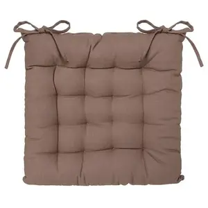 Atmosphera 5five Sitzkissen 38 x 38 cm taupe Bequemes, stilvolles Wo... günstig